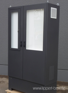 Floor cupboard, two-leaf, Lippert Box