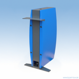 Control cabinet blue