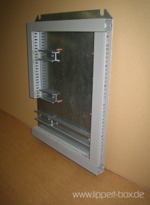 Mounting plate galvanised with superstructure